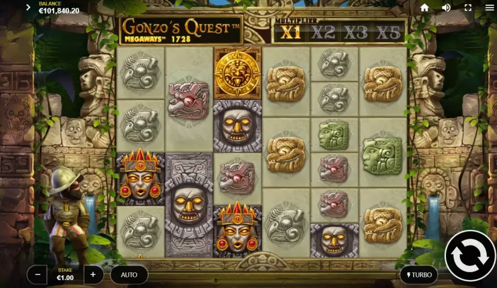 Играть демо слот Gonzo’s Quest
